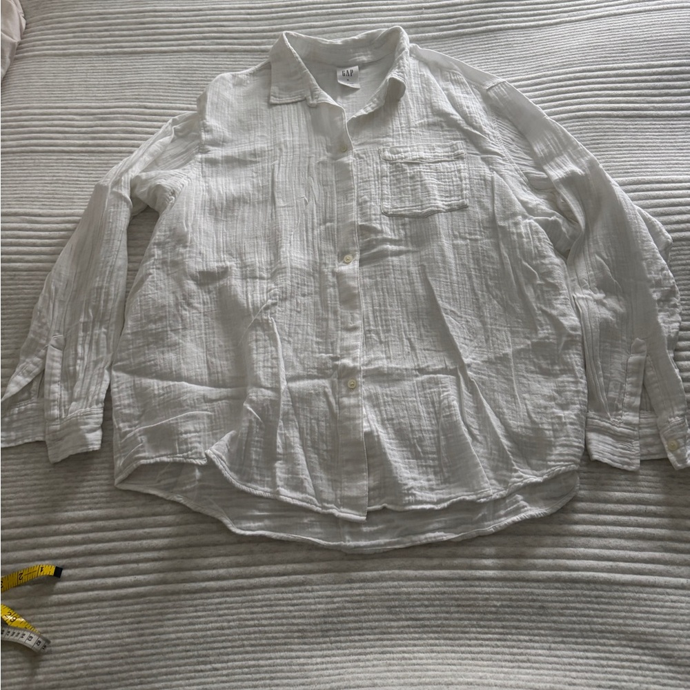 GAP Classic White Gauze “Big Shirt”